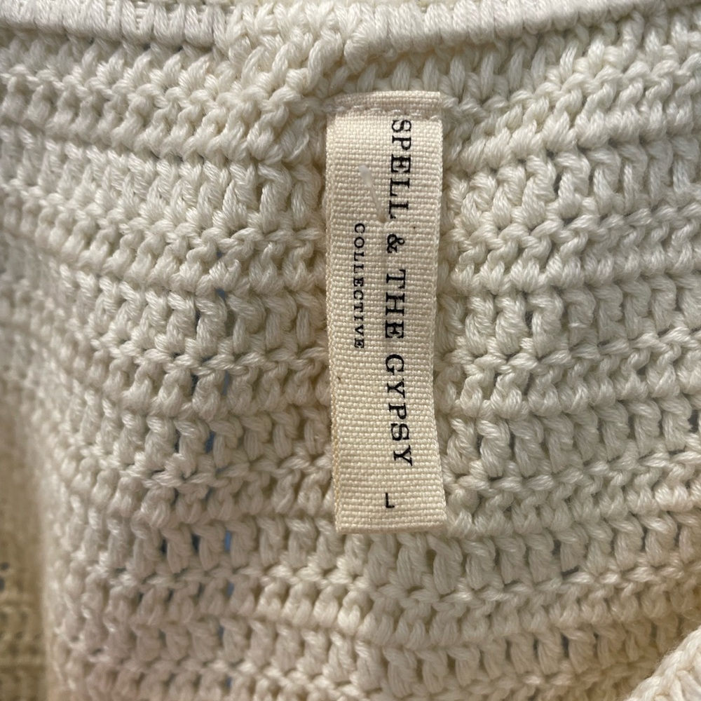 Spell Let the sunshine crochet rainbow crop L - Picture 11 of 12